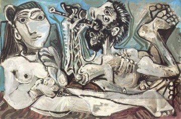 Sérénade L aubade 4 1967 cubiste Pablo Picasso Peinture à l'huile